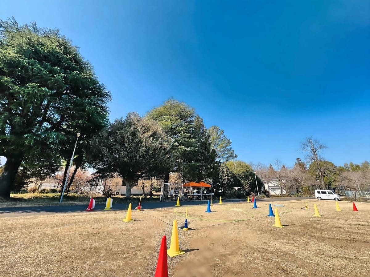 本日は風速も安定し穏やかな訓練日和です