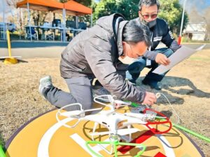 「飛行前点検」外観、システム確認は必須作業です