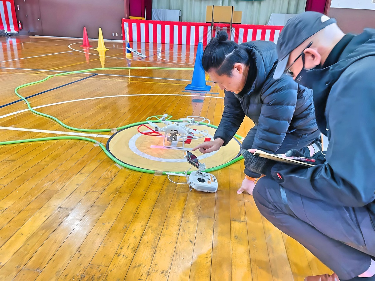 「飛行前点検」16大項目を目視緩衝点検