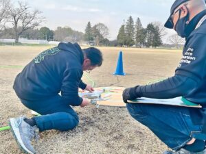 「飛行前点検」システム及び灯火、カメラ作動確認