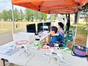 暖かくもなり実技訓練には最高のコンディションです