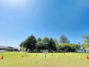 本日も晴天也。熱中症に留意しながら飛行訓練です