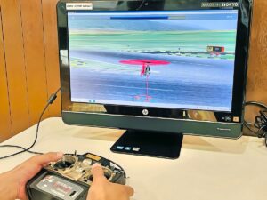 「フライトシュミレーター」基本操舵を習得