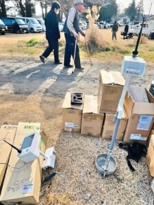 「圃場監視システム」水田水量、畑の水分量計測