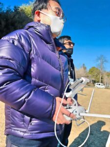 一等初学者中間日。操舵も慣れ後は正確性です