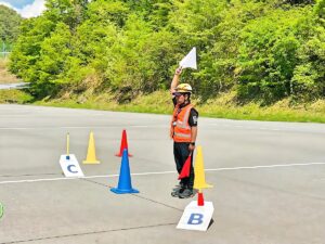 副修了審査員のジャッジ訓練。見極めが難しい