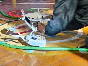 「飛行前点検」電源ON。エラーが起きても危険回避