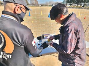 合格祈願飴「シゲちゃんキャンディ」験担ぎ儀式です