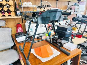 R6（一人空散機）新型パーツが揃いいよいよ製作