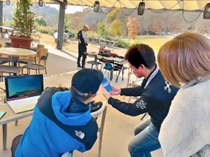 撮影できた動画を早速確認。撮影手段は色々できます