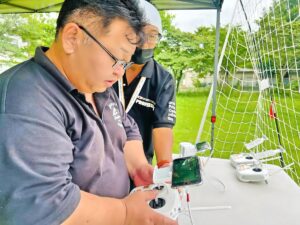 基本から次のステージへ。目視外飛行に移ります