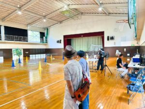 まずは講習風景から見学。教え方やり方を見ていただきます