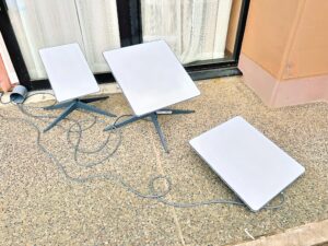 スカイリンク（衛星型Wi-Fi）特に山間部での災害時は必須です