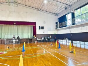 「実技審査」ホバリング、スクエア、8の字飛行
