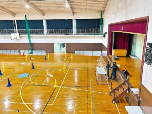 「四操舵確認」舵及びカメラ起動確認