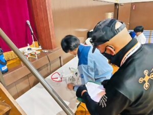 「飛行前点検」16大項目目視、緩衝確認