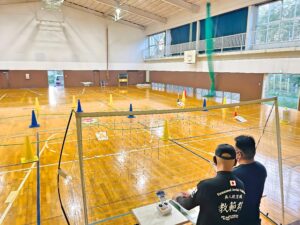 「四操舵及カメラ確認」前後左右上下回転、カメラ稼働
