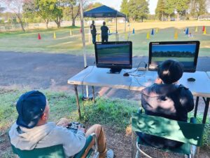 実技、シュミレーターハイブリッド訓練。必須です