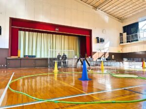 まずは四操舵及びカメラの起動からホバリングへ