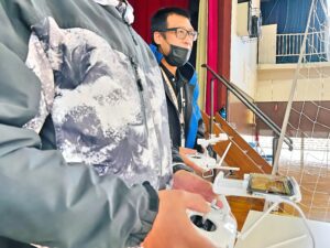 Nさんは中日。みきわめに向け難操舵を重複飛行
