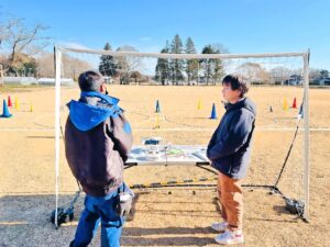 重要な時間。屋外での留意事項や操舵構えなどレクチャー