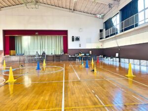 「実技審査」高度3.5mスクエア飛行（四角）