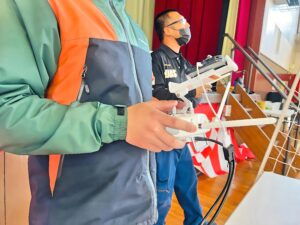 「四操舵及びカメラ起動、映像伝送の確認」基本です