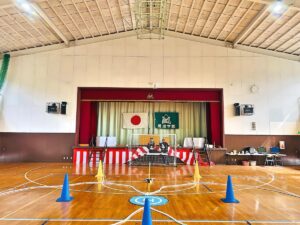 高度3.5mの緊急着陸訓練はAモード操舵になります