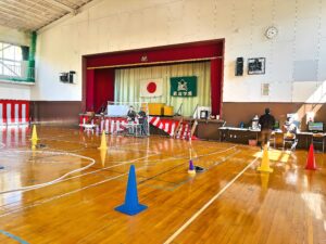 8の字飛行。難易度はMAXレベルです。全員苦戦中