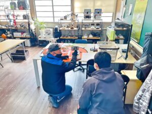 機体電源ONからパラメーター、灯火、カメラの確認