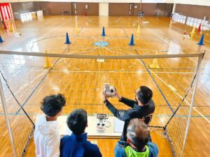 ドローン操舵、起動を解説。手解きしなから説明です
