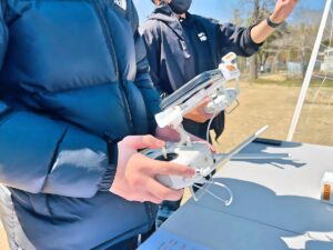 一等訓練は、屋内で仕上げた操舵技能をAモードで