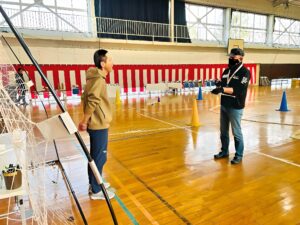 「講評」「合否判定」総体的な総評した後合否通告