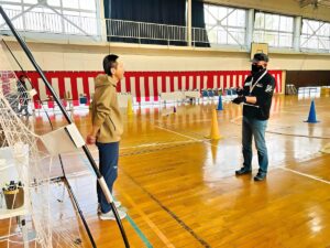 「講評」「合否判定」総体的な総評した後合否通告