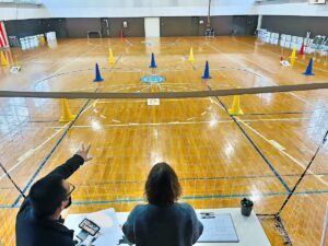 ドローン飛行の一丁目はホバリングから十時飛行へ