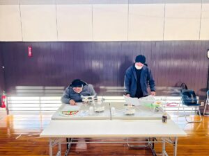 「飛行前点検」16大項目を重複訓練。目視緩衝確認