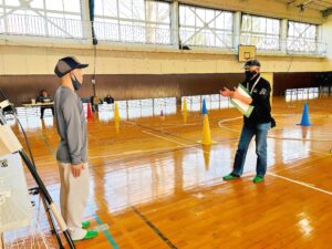 「講評」「合否判定」総体的な総評した後合否通告