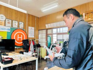 「飛行前後点検」減点数が大きいため何回も重複訓練