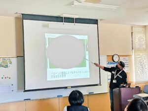 農業分野では時間をたっぷり費やし分かり易く説明