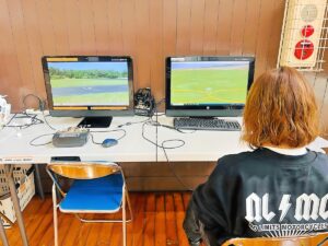 実技・フライトシュミレーターと双方にて操舵訓練