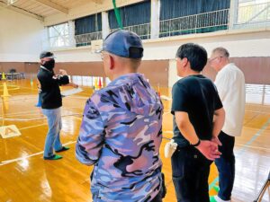 「講評」「合否判定」総体的な総評した後合否通告