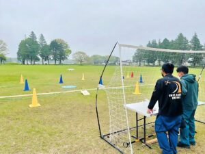 基本ドローンは屋外飛行が基本。当スクールでは二等講習を屋外でも実地訓練