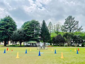 この風速でもしっかり機体停止。Kさん上達しました‼︎