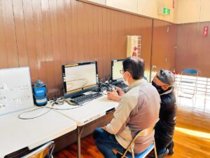 基本となる操舵方法をシュミレーターからアドバイス