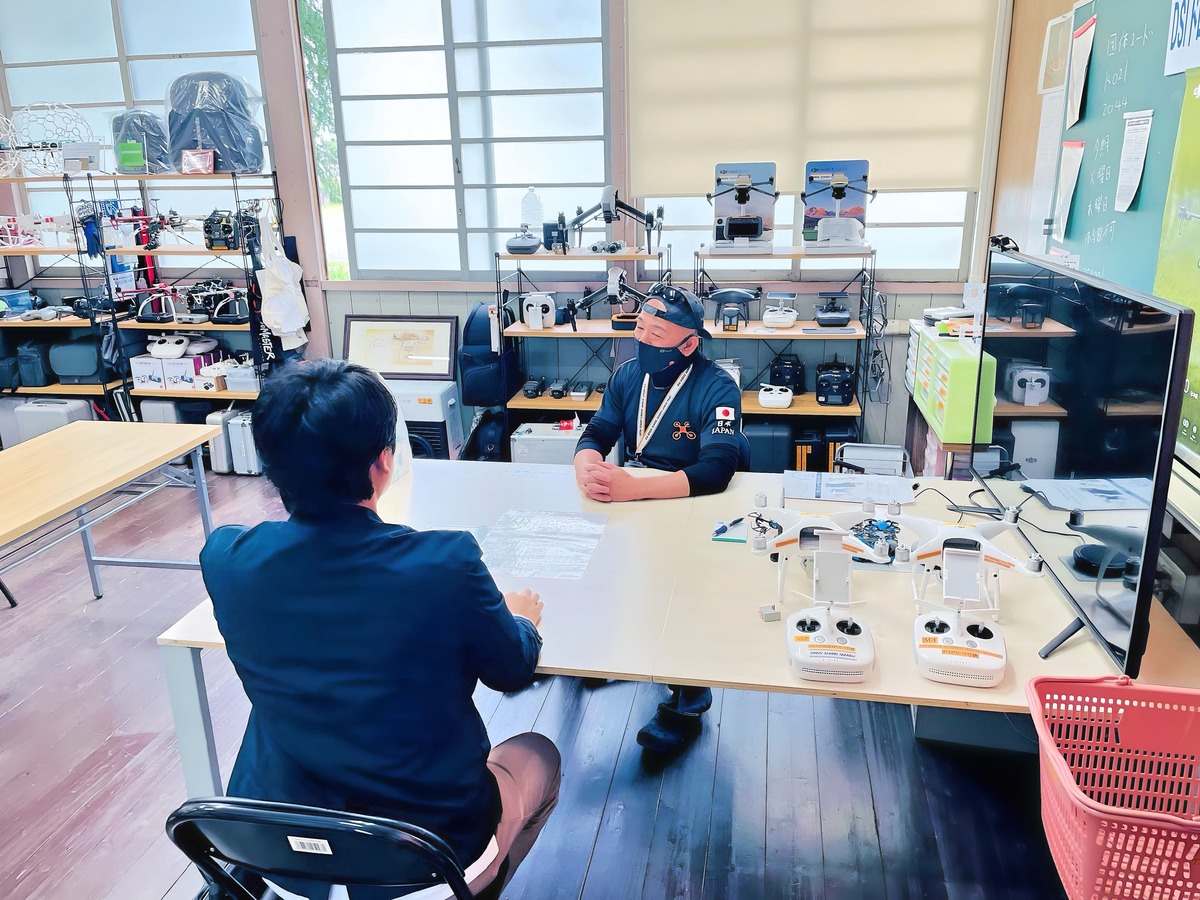 ドローン免許から事業の展望に至るまで説明しました