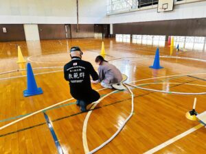 「実技審査」ランディングギアを固定して電源ON