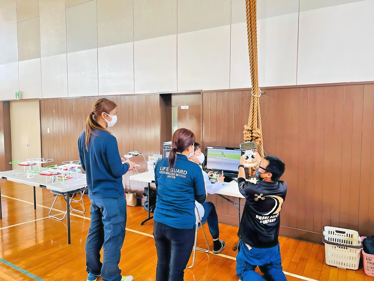 シュミレーターを活用した操舵仕方。手解きしています