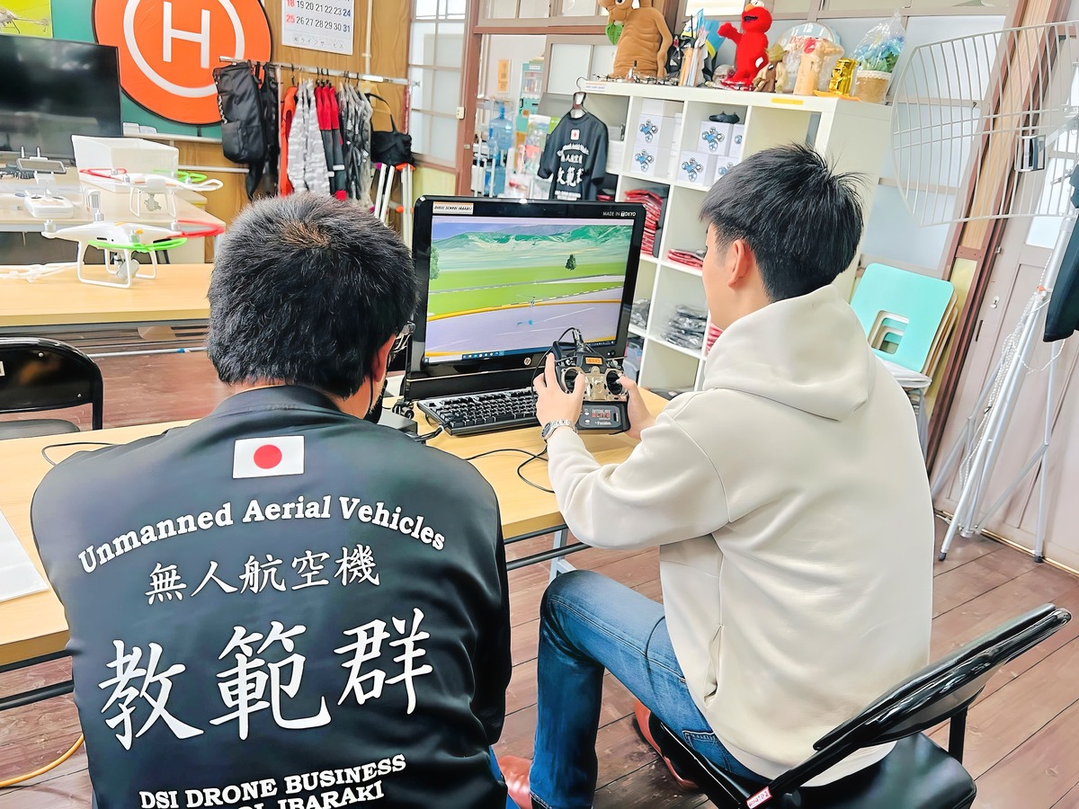操舵はmode1。二等手法から本丸一等模擬飛行へ