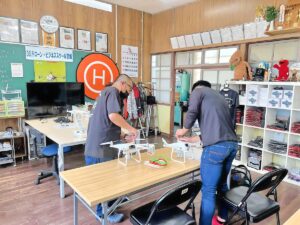 初日は恒例の「飛行前後点検」「基本操舵飛行」です