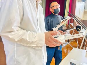 PモードとAモード飛行の交互に飛行。まったく別次元
